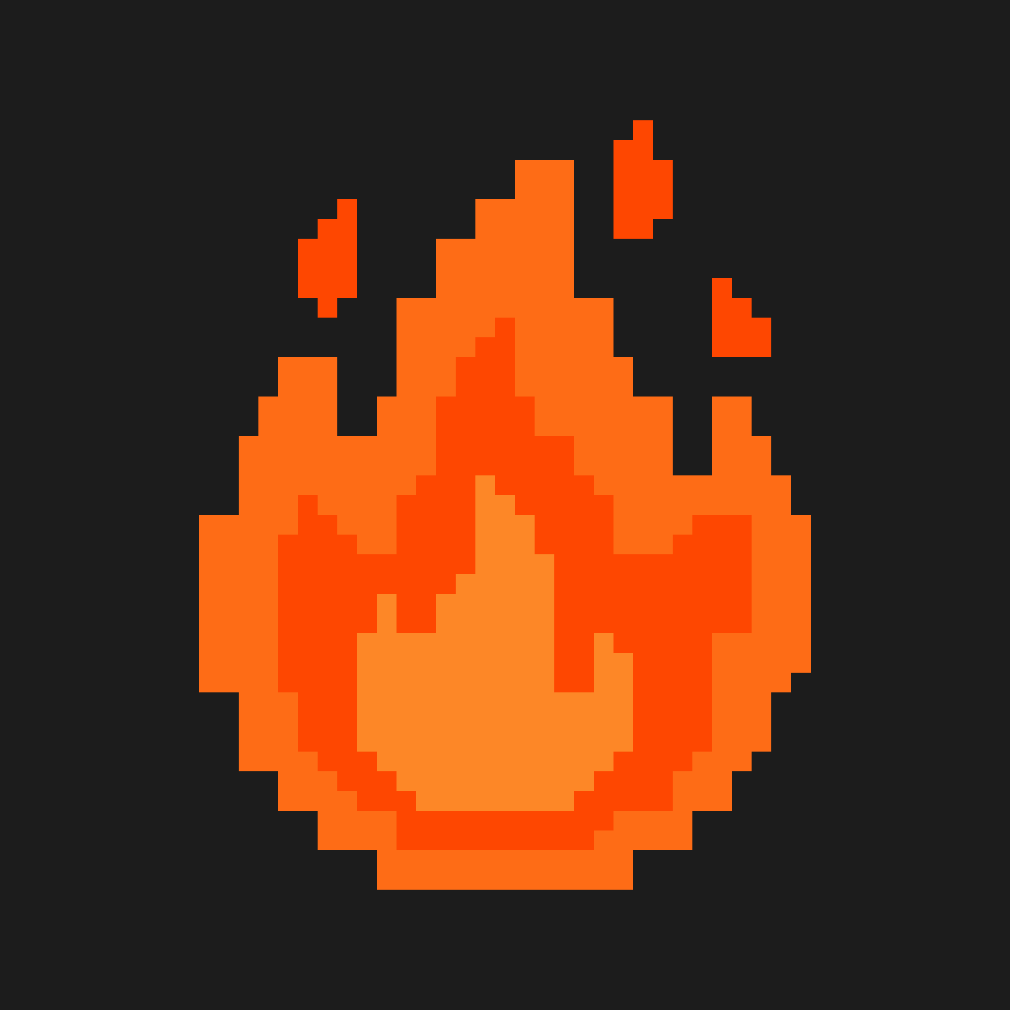 Scorch flame mark